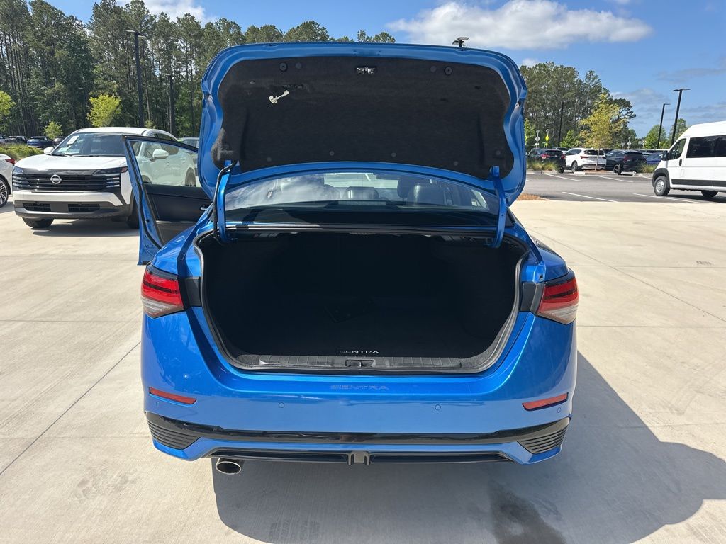 2024 Electric Blue Metallic Nissan Sentra SR FWD Sedan
