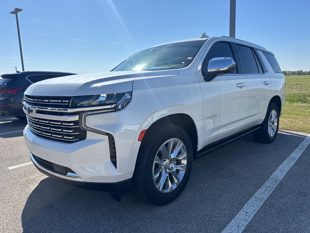 White (Iridescent Pearl Tricoat) 2023 Chevrolet Tahoe Premier 4WD SUV / Crossover Four-Wheel Drive