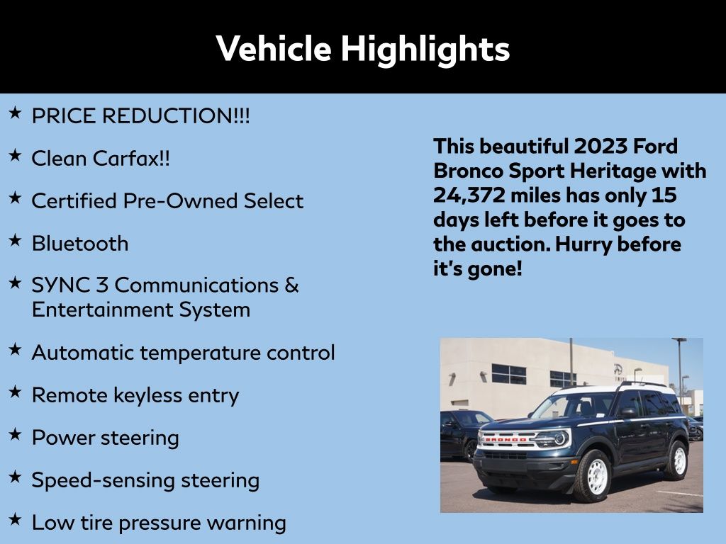 2023 Ford Bronco Sport Heritage 2