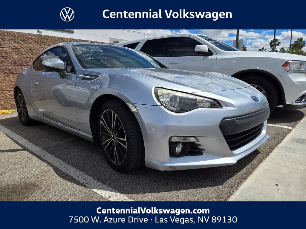 Ice Silver Metallic 2016 Subaru BRZ Limited RWD Coupe Rear-Wheel Drive 6-Speed Manual
