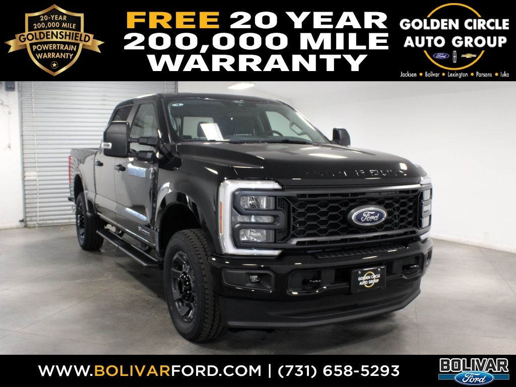 Agate Black Metallic 2026 Ford F-250 Super Duty Pickup Truck Four-Wheel Drive Automatic
