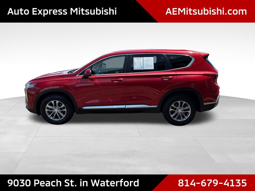 2019 Hyundai Santa Fe SE Red at Spitzer Acura