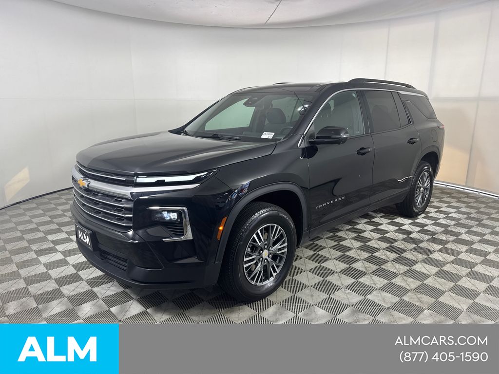 Mosaic Black Metallic 2024 Chevrolet Traverse LT AWD SUV / Crossover Four-Wheel Drive 8-Speed Automatic