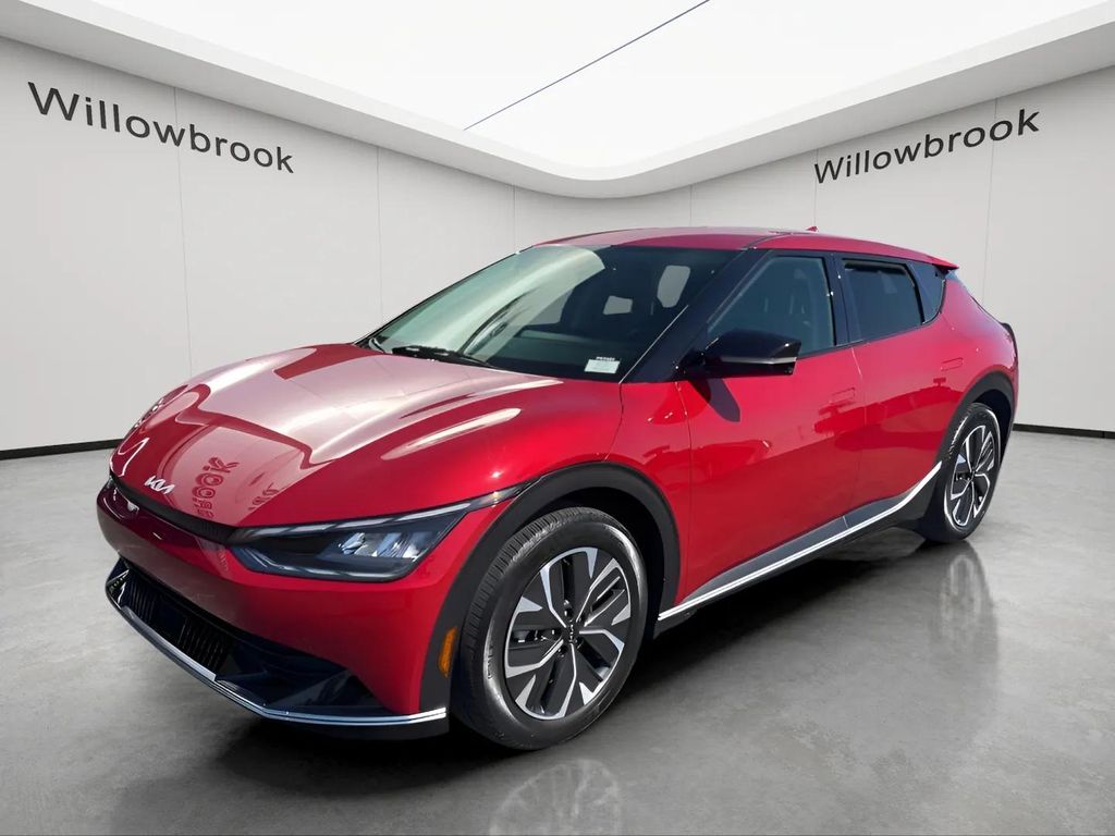Runway Red 2024 Kia EV6 Light Long Range AWD SUV / Crossover All-Wheel Drive 1-Speed Automatic
