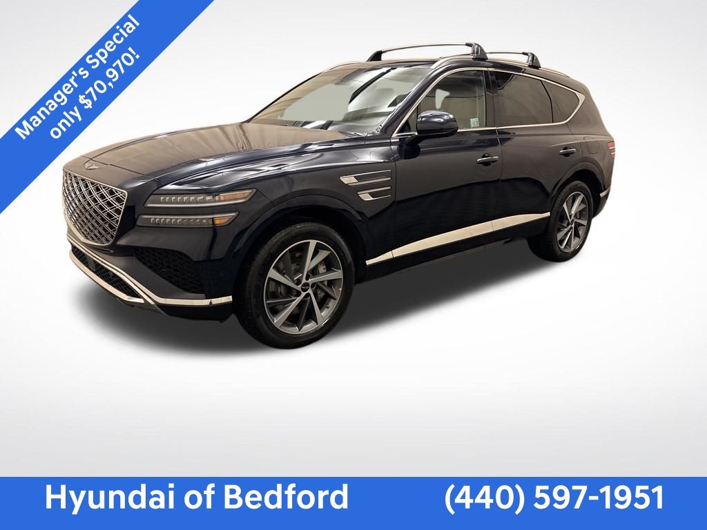 Capri Blue 2026 Genesis GV80 3.5T Advanced AWD SUV / Crossover All-Wheel Drive 8-Speed Automatic