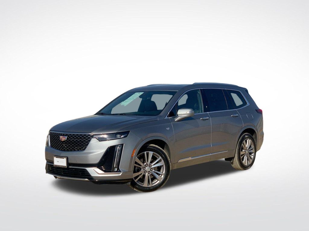 Argent Silver Metallic 2024 Cadillac XT6 Premium Luxury FWD SUV / Crossover Front-Wheel Drive 9-Speed Automatic