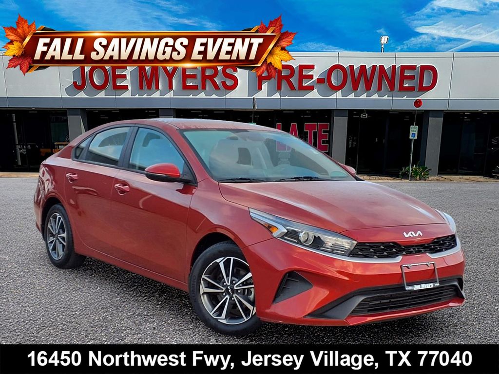 2023 Kia Forte LXS Red at Community Toyota