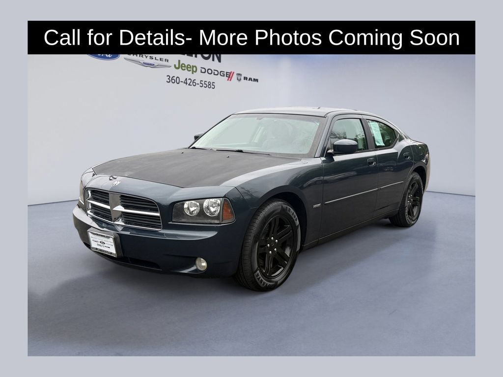 Gray (Steel Blue Metallic Clearcoat) 2008 Dodge Charger R/T RWD Sedan Rear-Wheel Drive 5-Speed Automatic