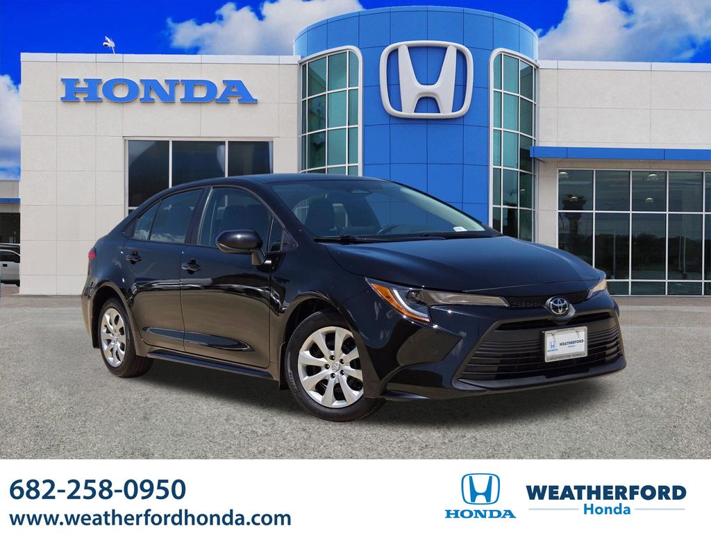 Midnight Black Metallic 2026 Toyota Corolla Sedan Front-Wheel Drive Continuously Variable Transmission
