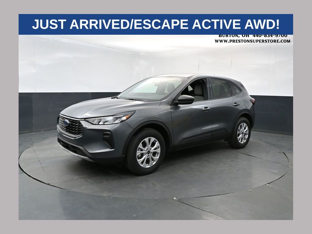 Carbonized Gray Metallic 2025 Ford Escape SUV / Crossover All-Wheel Drive 8-Speed Automatic