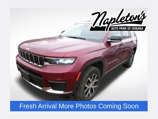 Velvet Red Pearlcoat 2024 Jeep Grand Cherokee L Limited 4WD SUV / Crossover Four-Wheel Drive 8-Speed Automatic