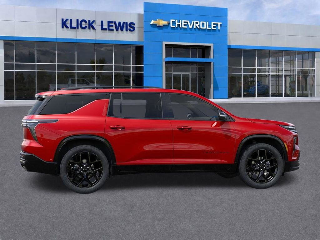 2026 Chevrolet Traverse RS Red at Klick Lewis Buick Chevrolet