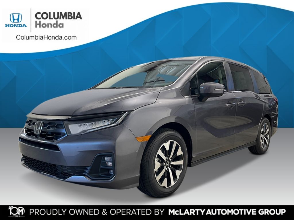 Gray (Modern Steel Metallic) 2026 Honda Odyssey Minivan Front-Wheel Drive Automatic