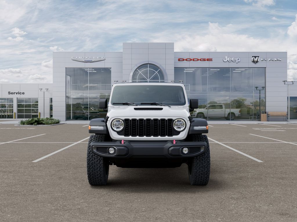 New 2026 Bright White Clearcoat Jeep Rubicon image 6