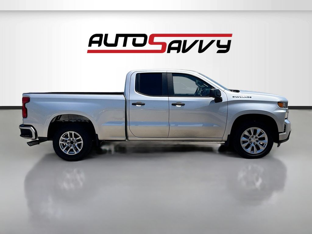 2019 Chevrolet Silverado 1500 Custom Silver at Traditions Chevrolet
