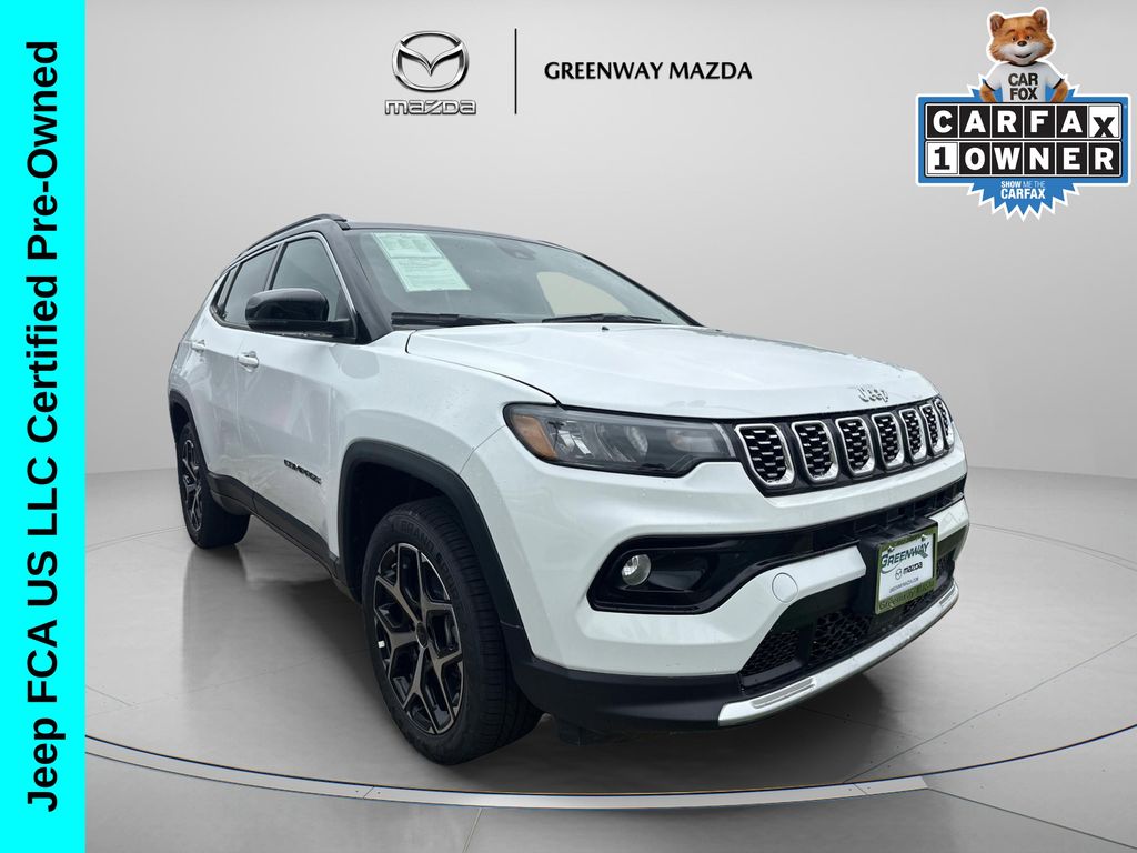 Bright White Clearcoat 2026 Jeep Compass SUV / Crossover Four-Wheel Drive 8-Speed Automatic