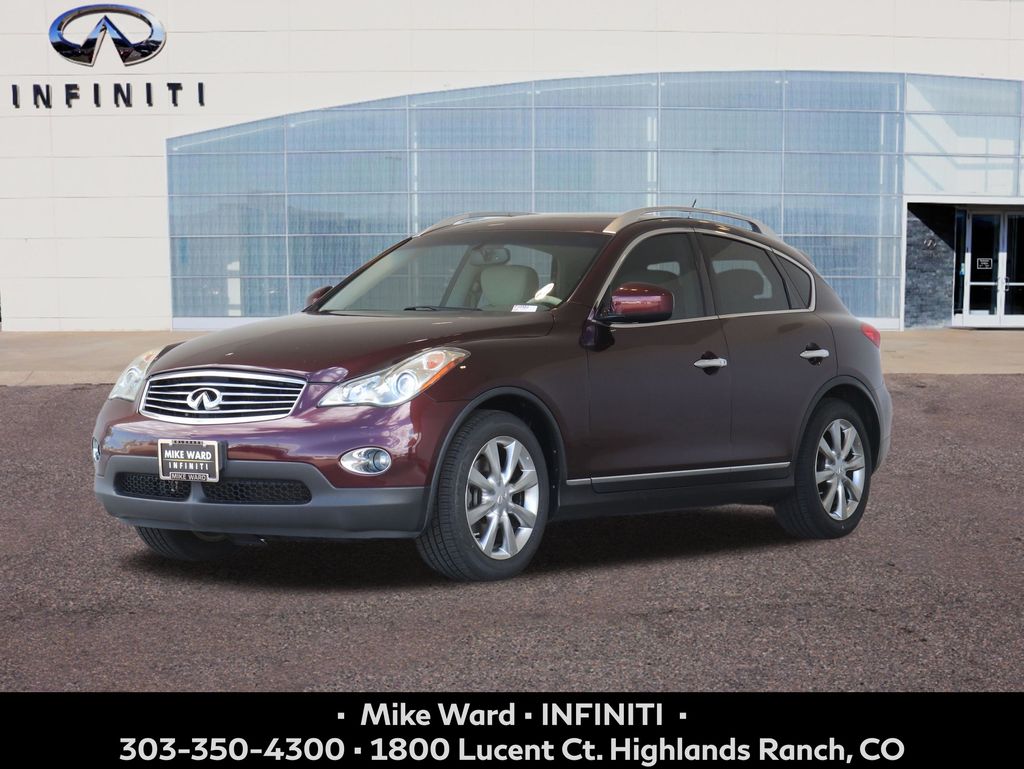 Midnight Garnet 2011 INFINITI EX35 SUV / Crossover All-Wheel Drive 7-Speed Automatic