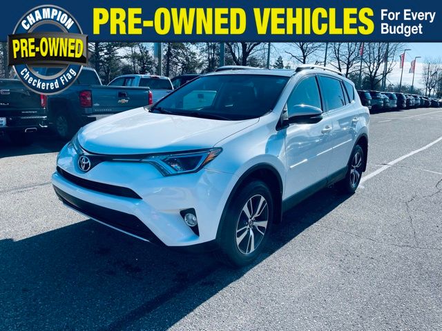 Super White 2016 Toyota RAV4 XLE AWD SUV / Crossover All-Wheel Drive 6-Speed Automatic