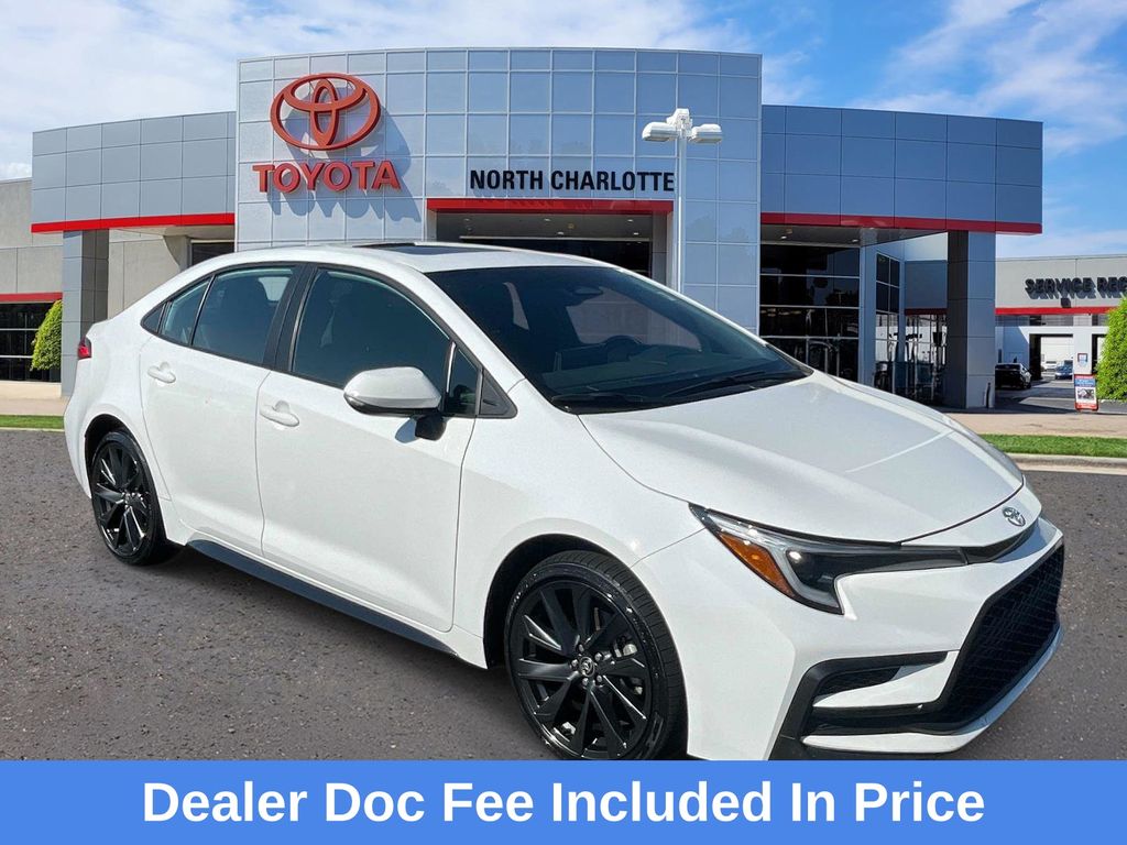 Ice Cap 2024 Toyota Corolla Sedan Front-Wheel Drive Continuously Variable Transmission