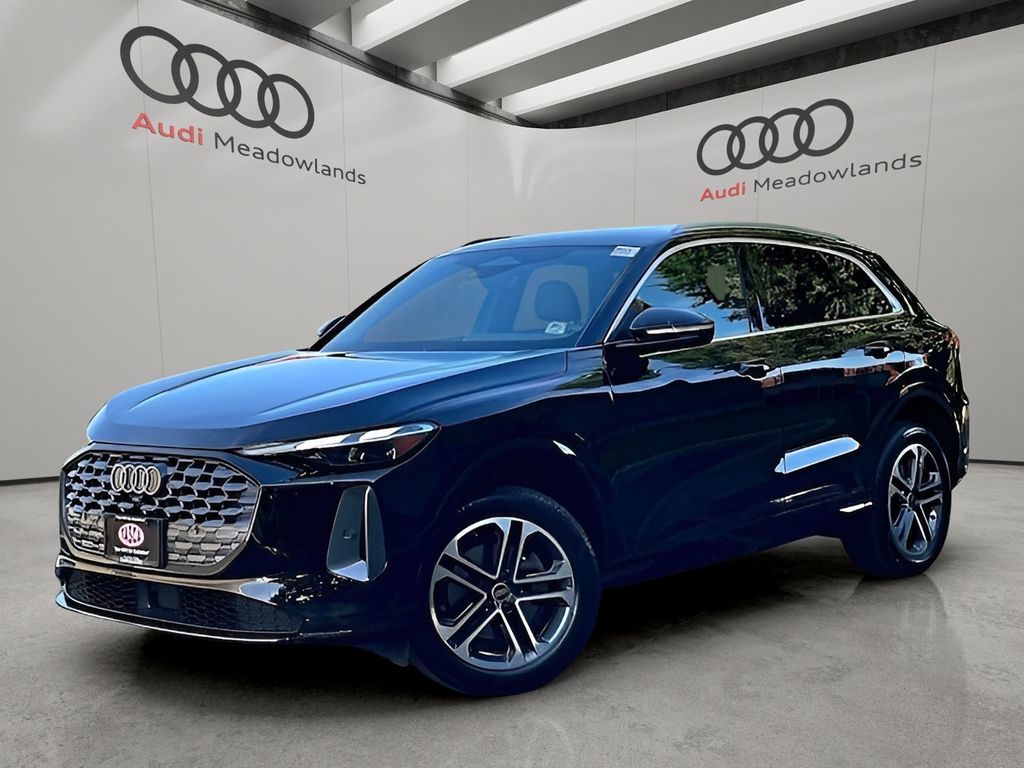 Black Metallic 2025 Audi Q5 SUV / Crossover All-Wheel Drive 7-Speed Automatic