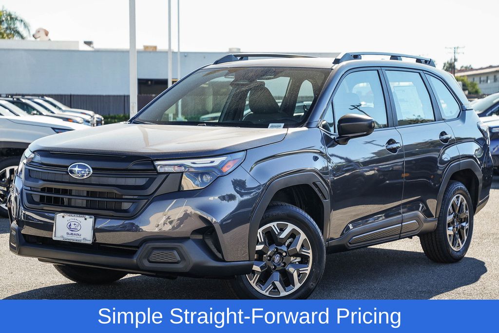 Gray Metallic 2026 Subaru Forester Crossover AWD SUV / Crossover All-Wheel Drive Continuously Variable Transmission