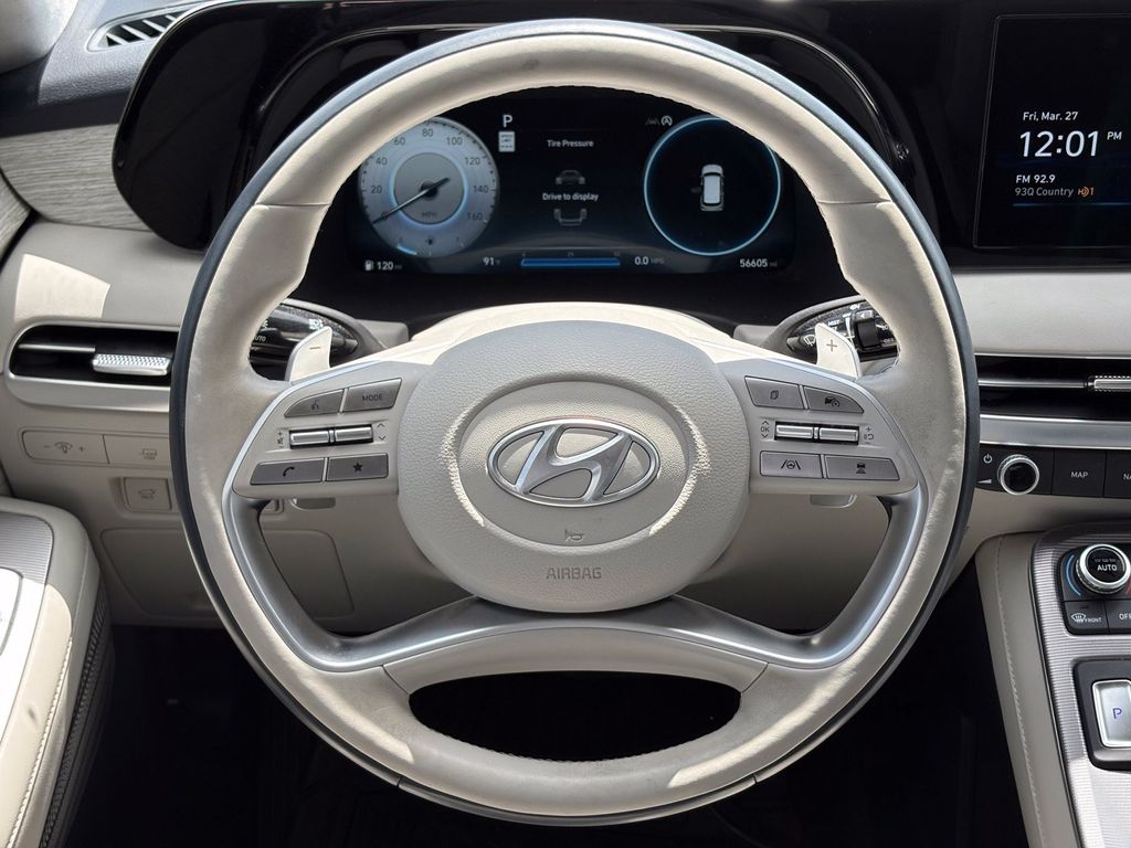 2023 Hyundai Palisade Calligraphy Red at Gullo Toyota