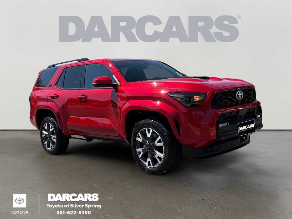 Red 2025 Toyota 4Runner TRD Sport 4WD SUV / Crossover Four-Wheel Drive 8-Speed Automatic