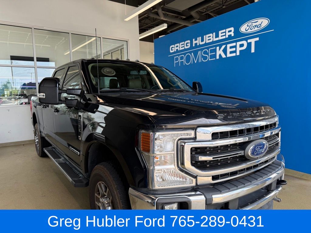 Black Metallic 2020 Ford F-350 Super Duty Pickup Truck Four-Wheel Drive Automatic