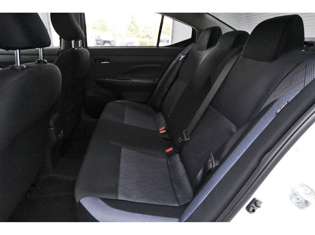 2025 Nissan Versa 1.6 SV White at Baytown Hyundai