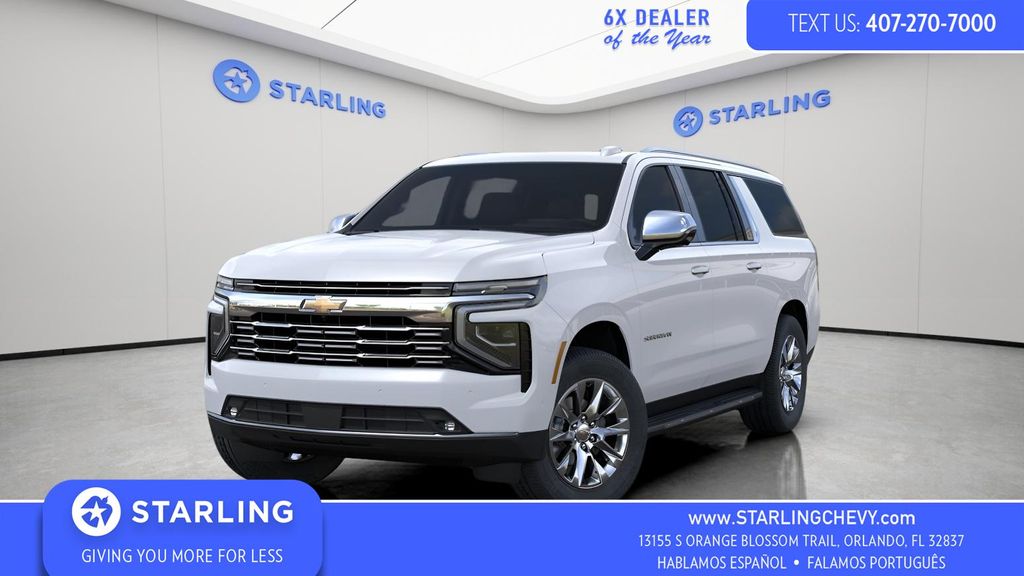 Polar White Tricoat 2026 Chevrolet Suburban SUV / Crossover 4X2