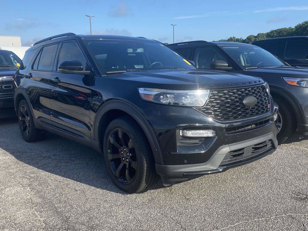 Agate Black Metallic 2020 Ford Explorer SUV / Crossover All-Wheel Drive Automatic