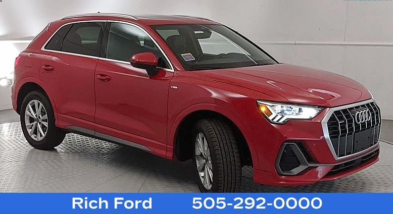 Red 2025 Audi Q3 quattro Premium S Line 45 TFSI SUV / Crossover All-Wheel Drive 8-Speed Automatic