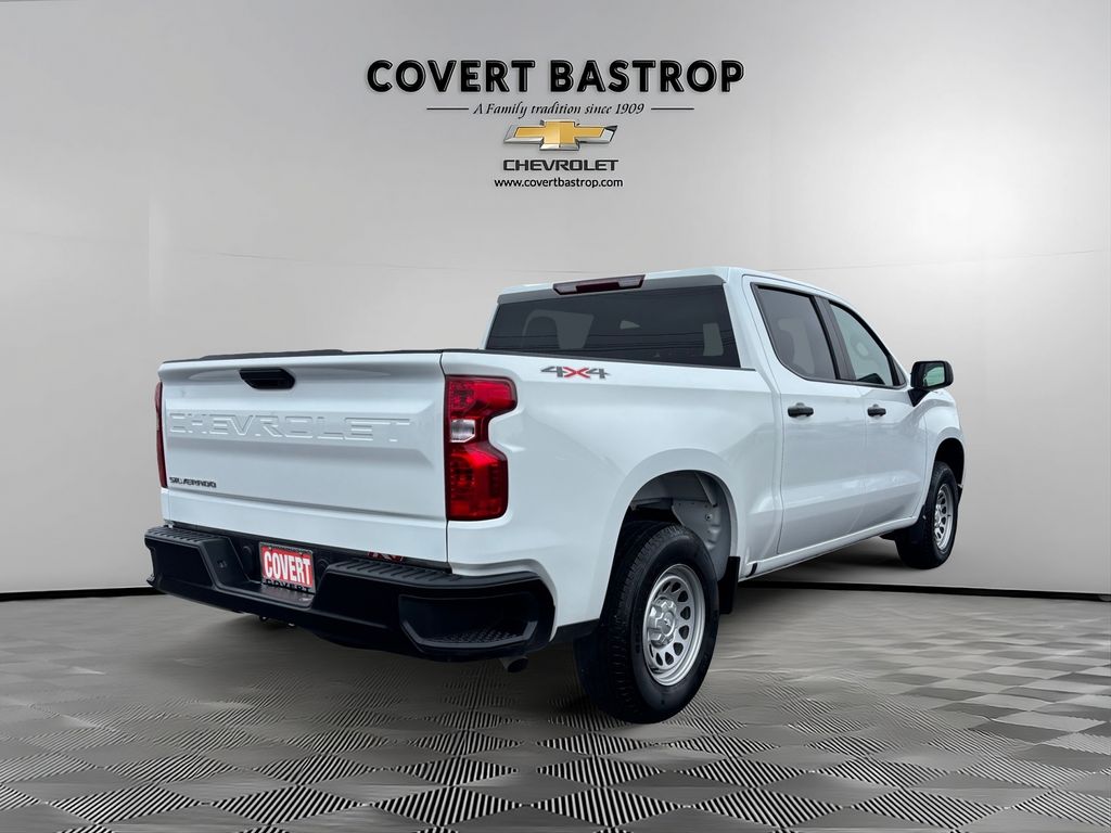 Used Car 2025 Chevrolet Silverado 1500  Crew Pickup 4wd Crew Cab 147 Work Truck Four Wheel Drive For Sale Under $40,000 In Austin, Texas