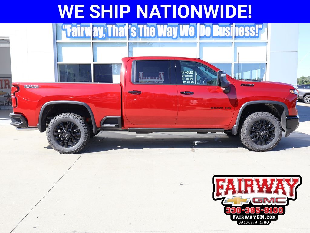 Radiant Red Tintcoat 2026 Chevrolet Silverado 2500HD Pickup Truck Four-Wheel Drive Automatic
