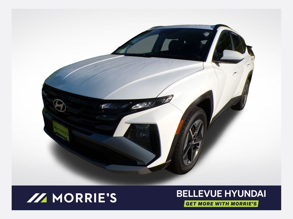 Serenity White Pearl 2025 Hyundai Tucson SUV / Crossover All-Wheel Drive 8-Speed Automatic