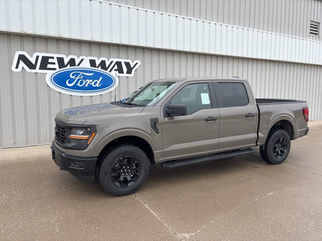 Gray 2026 Ford F-150 Pickup Truck Four-Wheel Drive Automatic