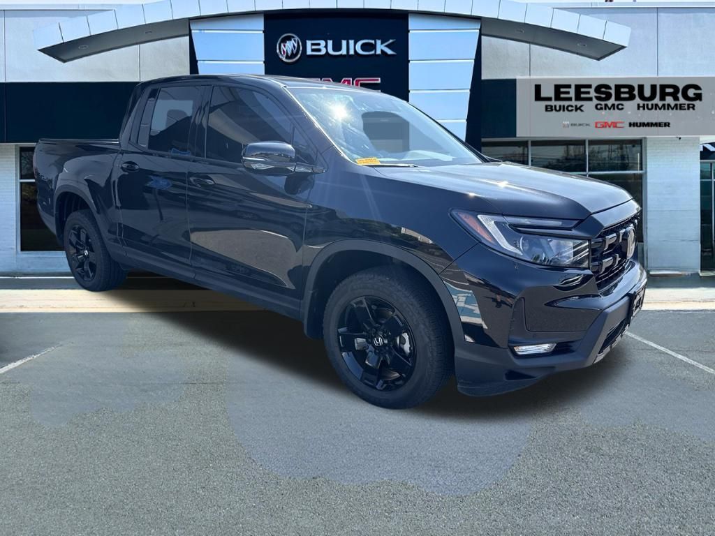 Crystal Black Pearl 2026 Honda Ridgeline Pickup Truck All-Wheel Drive 9-Speed Automatic