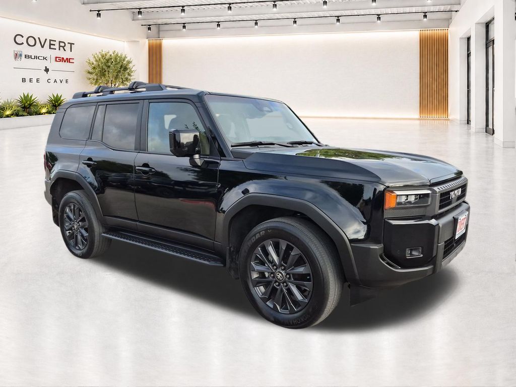 Black 2025 Toyota Land Cruiser SUV / Crossover Four-Wheel Drive 8-Speed Automatic