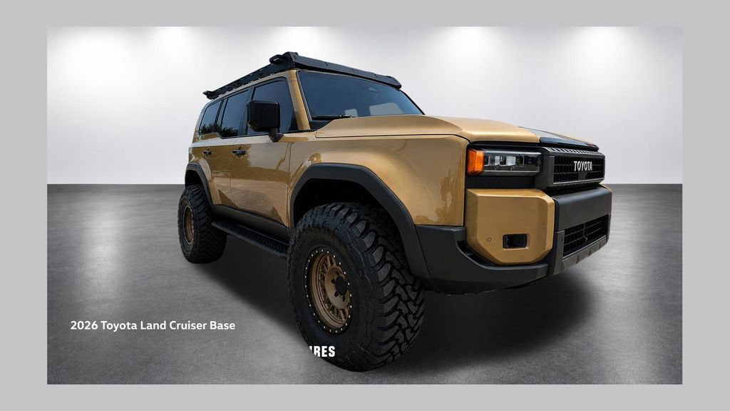 Trail Dust/Gray Scape Roof 2026 Toyota Land Cruiser SUV / Crossover Four-Wheel Drive 8-Speed Automatic