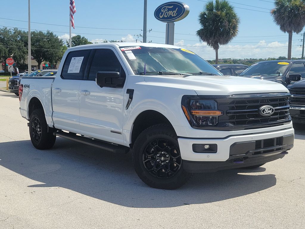 Oxford White 2025 Ford F-150 Pickup Truck Four-Wheel Drive Automatic