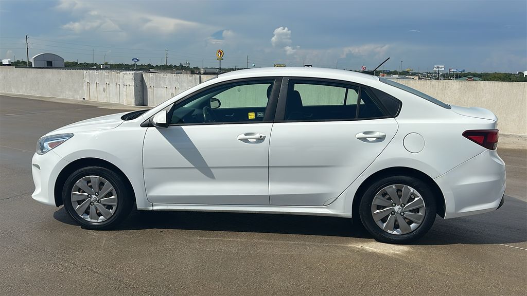 2019 Kia Rio S White at Emmons Autoplex