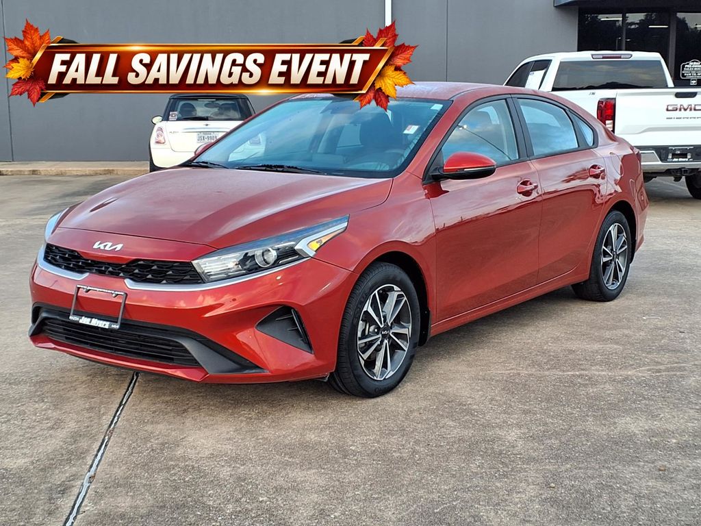 2023 Kia Forte LXS Red at Community Toyota
