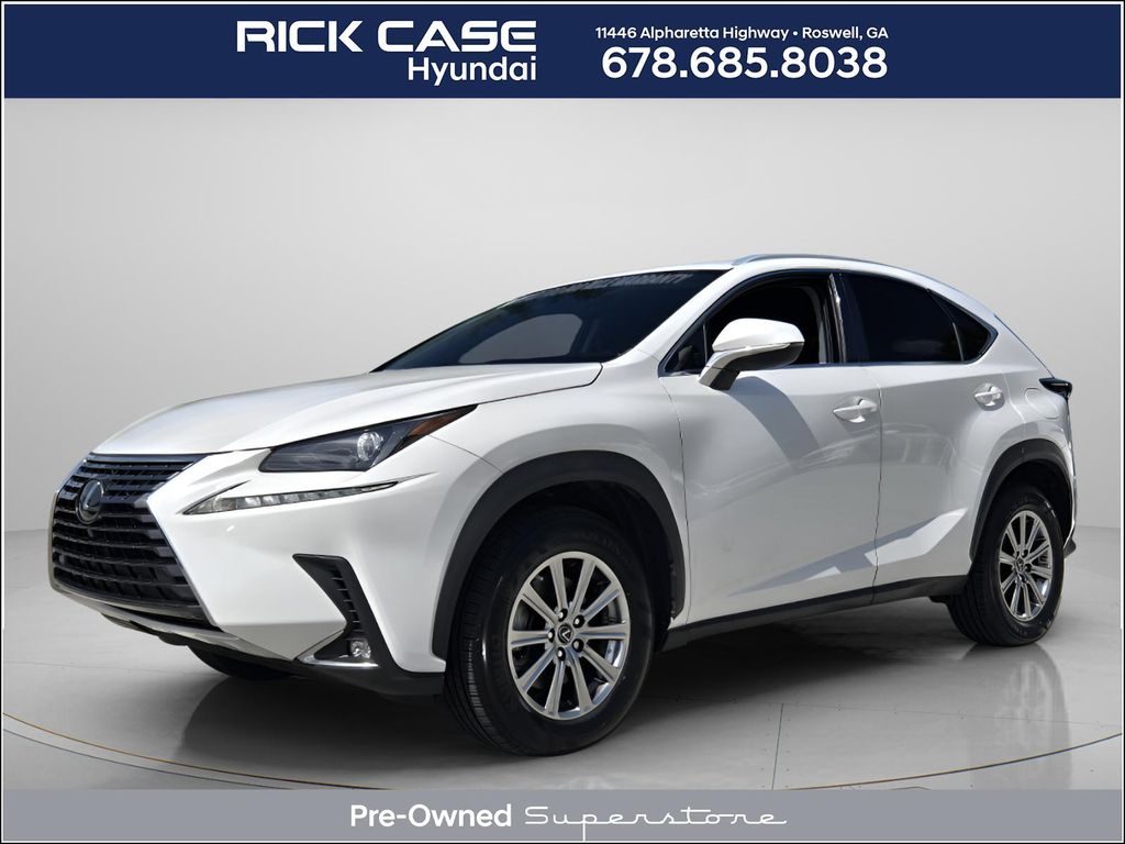 White Pearl 2020 Lexus NX SUV / Crossover Front-Wheel Drive 6-Speed Automatic