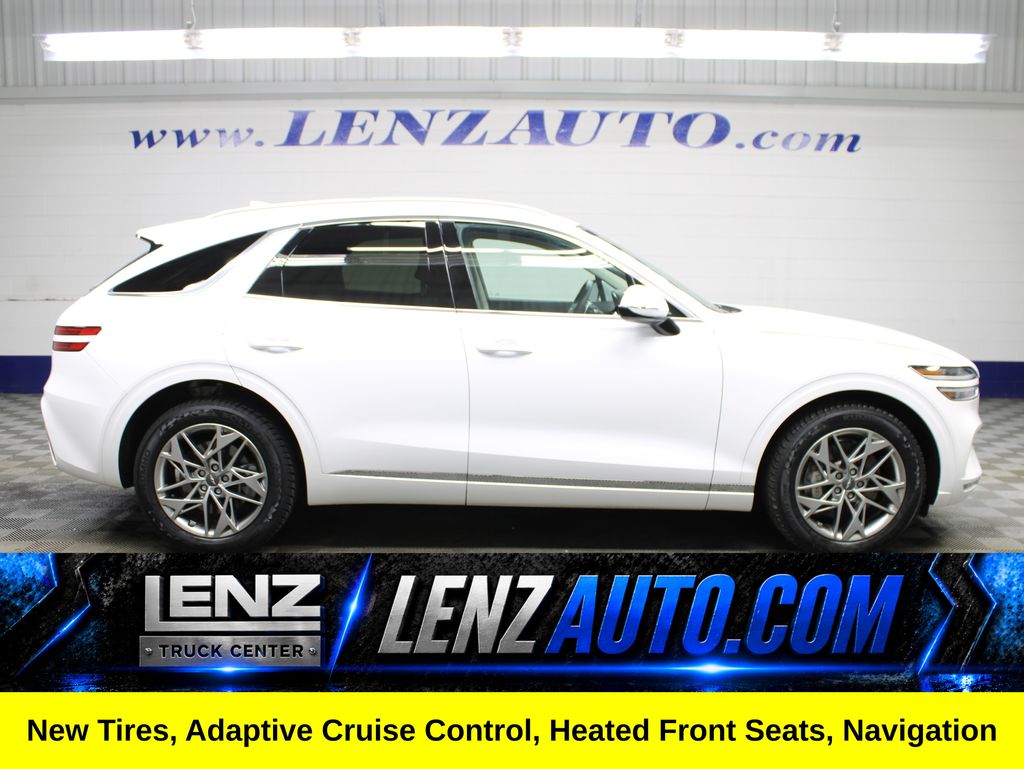 Uyuni White 2025 Genesis GV70 SUV / Crossover All-Wheel Drive 8-Speed Automatic