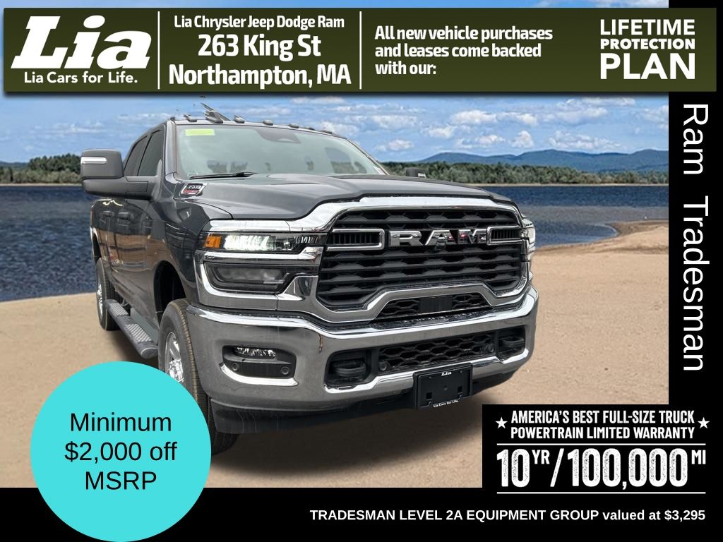 Forged Blue Metallic 2026 RAM 3500 Pickup Truck Four-Wheel Drive 8-Speed Automatic