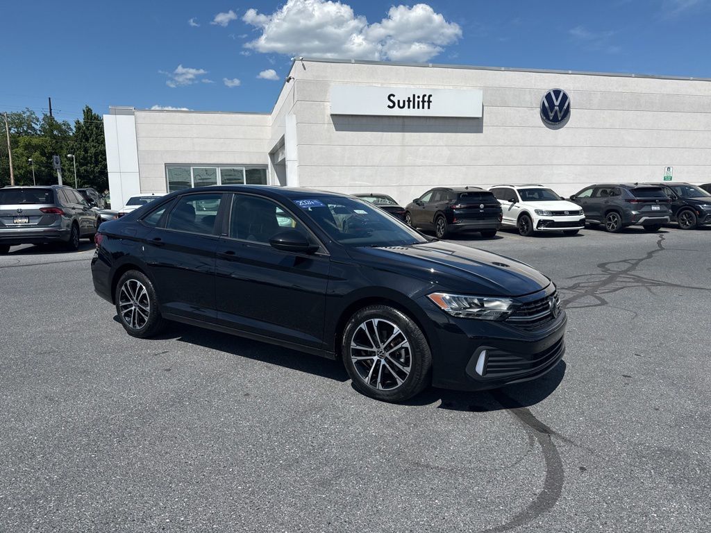 2024 Volkswagen Jetta 1.5T Sport Black at Bob Ruth Ford