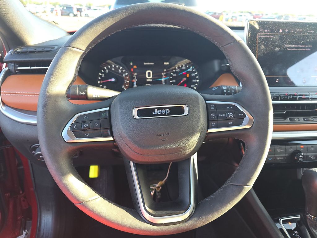 2025 Red Hot Pearlcoat Jeep Compass Limited 4X4 SUV
