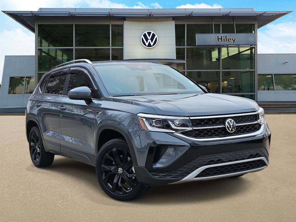 used 2022 Volkswagen Taos car, priced at $18,000