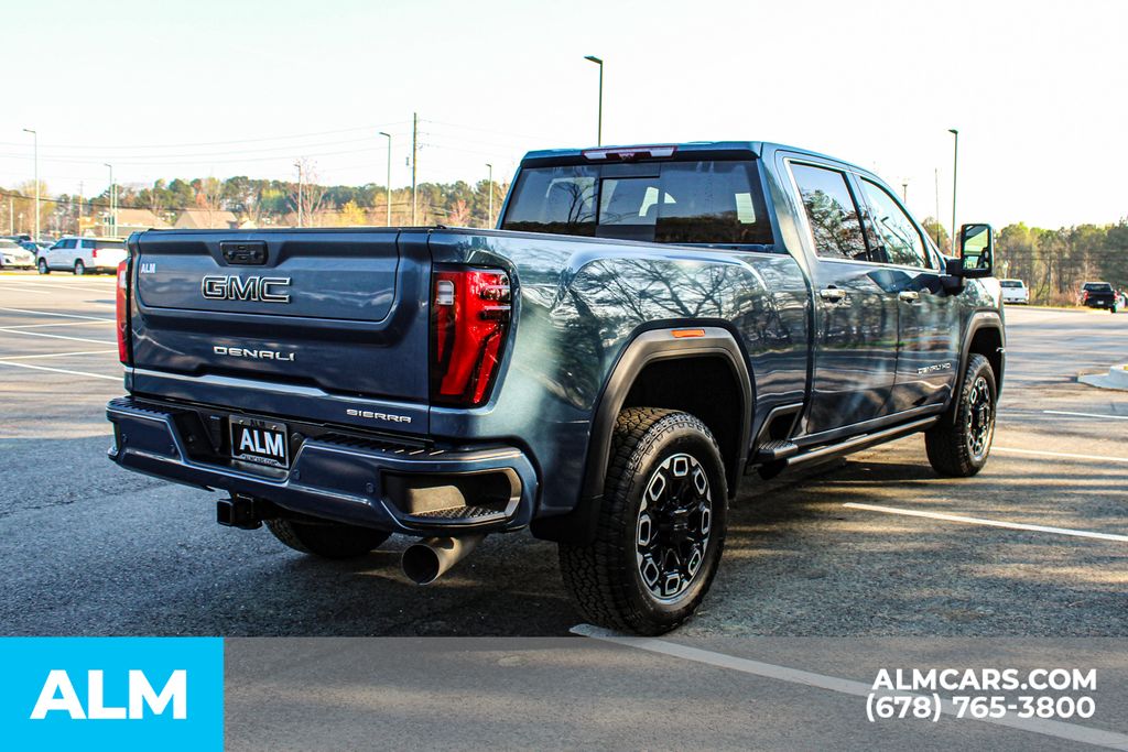 Used 2025 Blue GMC Denali Ultimate image 7