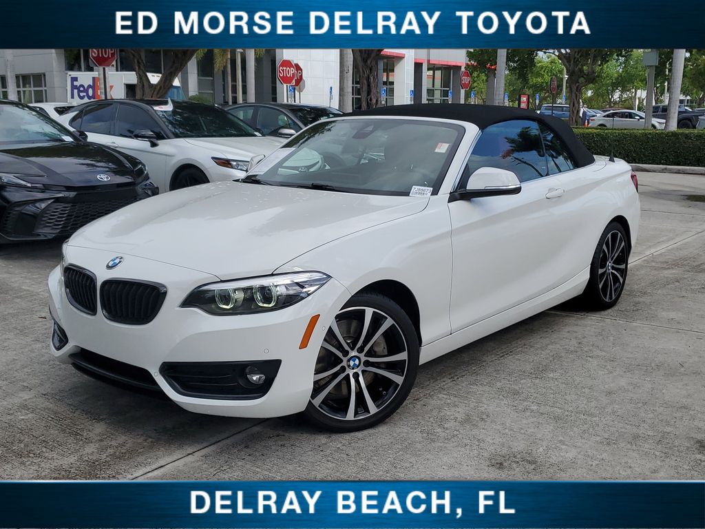 Alpine White 2021 BMW 2 Series 230i Convertible RWD Convertible Rear-Wheel Drive 8-Speed Automatic